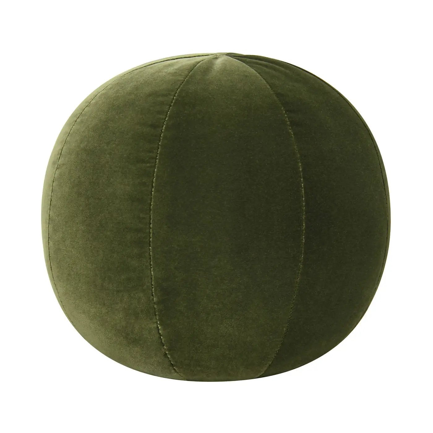 Luna - Round Sphere Accent Ball Throw Pillow by HouseOfZazla