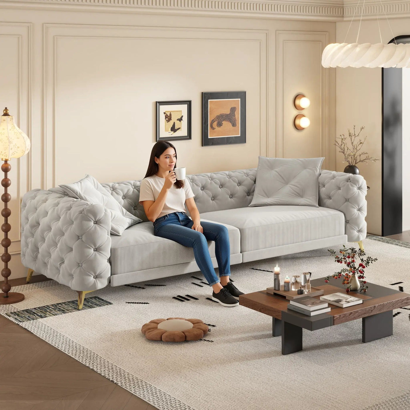 3-In-1 Convertible Sleeper Sofa by HouseOfZazla