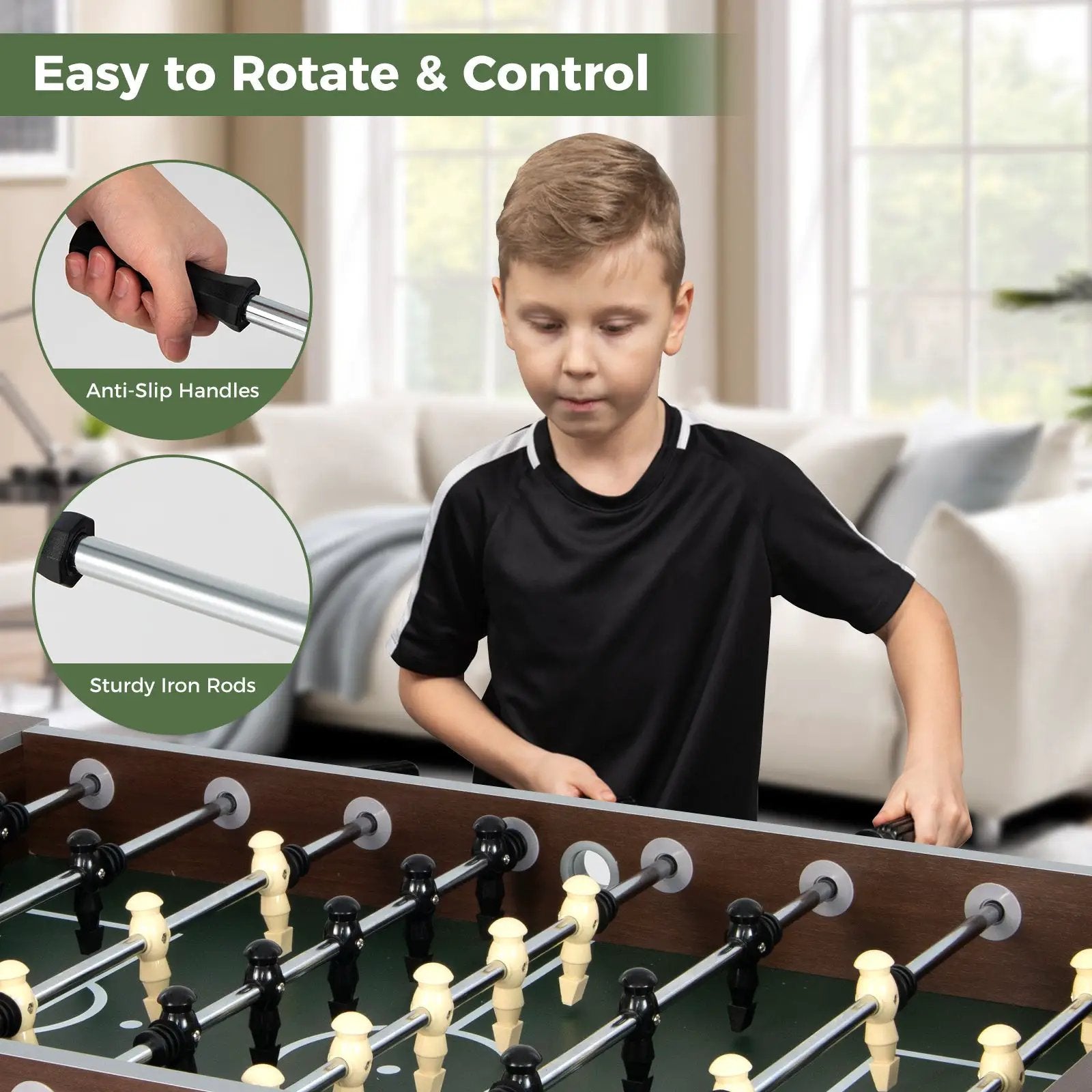 54 Inch Indoor Competition Game Soccer Table by DirectDeals