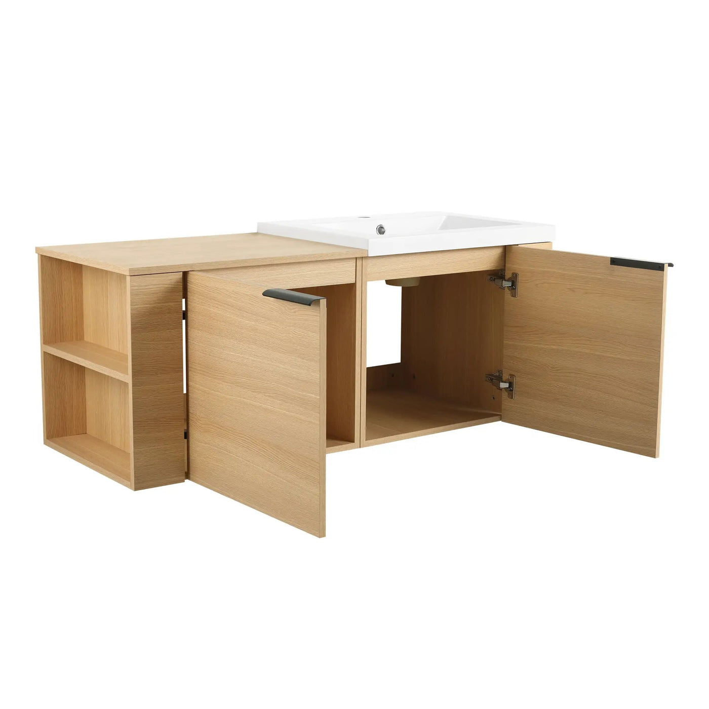 Modern Bathroom Vanity Sink Combo With Spacious Storage by HouseOfZazla