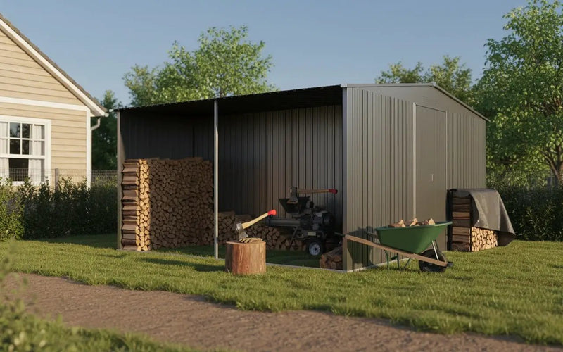 13×11ft New Outdoor Storage Shed by HouseOfZazla