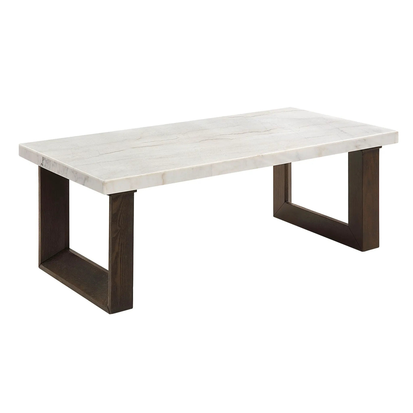 Edwyn Natural Marble Top End Table by HouseOfZazla