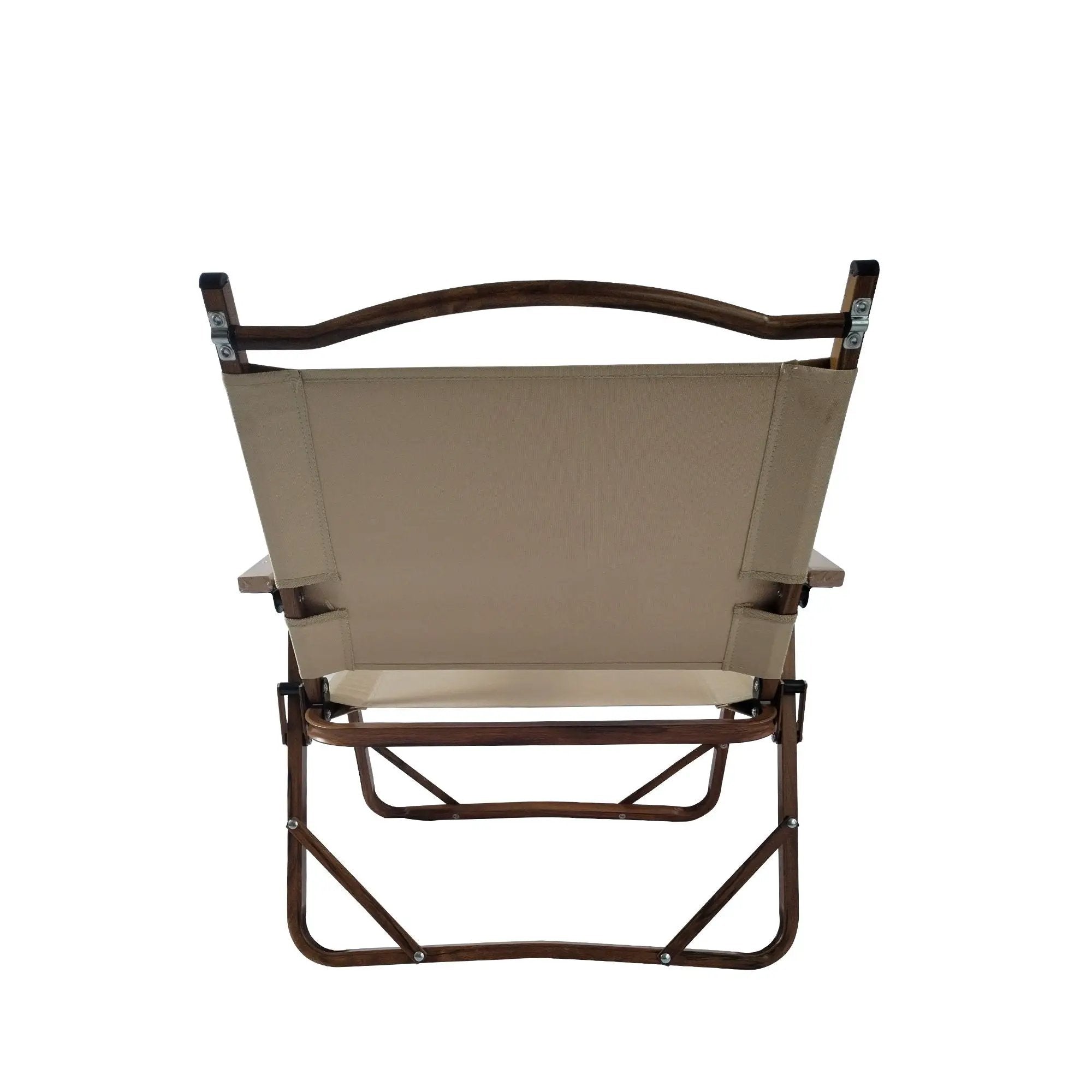 Comfy Foldable And Portable Chair With Armrests, Indoor And Outdoor (Set of 4) - Brown by HouseOfZazla