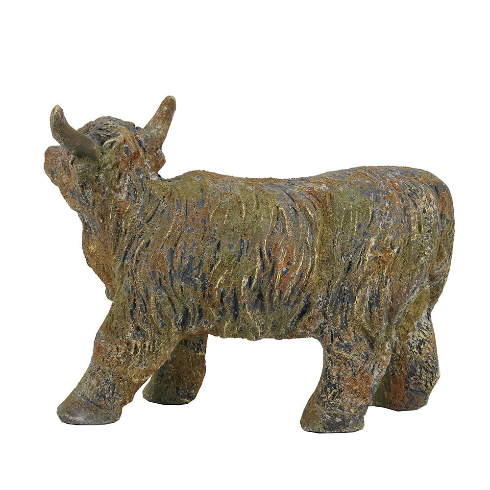 15.9x6.3x12.2"  Highland Cow Figurine, photo 4 of 10
