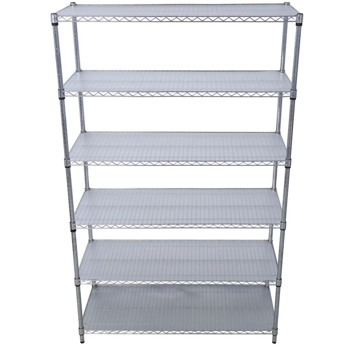 6 Tier 6000Lbs Capacity Nsf Metal Shelf Wire Shelving Unit, Heavy Duty Adjustable Storage Rack With Wheels & Shelf Liners For Commercial Grade Utility Steel Storage Rack by HouseOfZazla