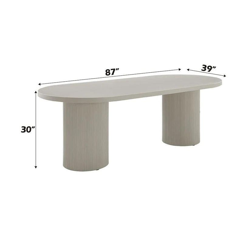 Laela - Dining Table - White by Unique Piece Furniture
