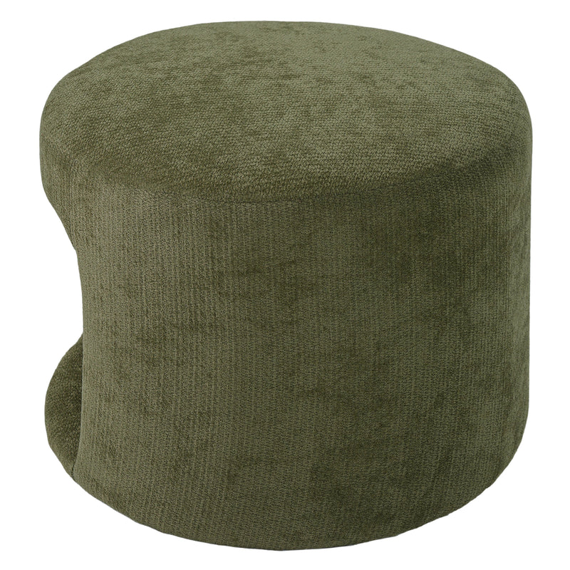 Green Pet Friendly Ottoman with Removable Pet Cushion and Hidden Pet Nook by HouseOfZazla