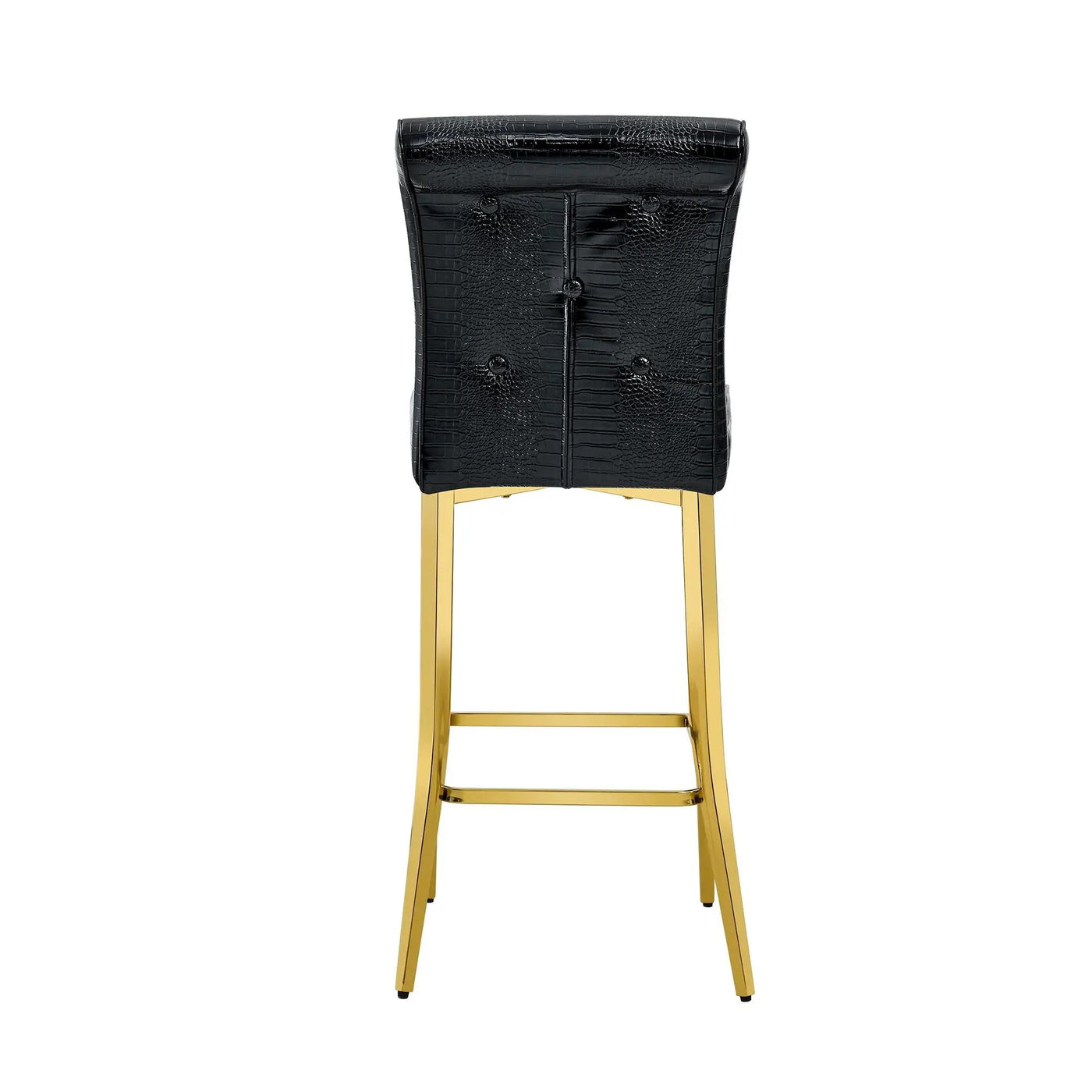 Bar Chairs With Crystal Clasp Design (Set of 2) by HouseOfZazla