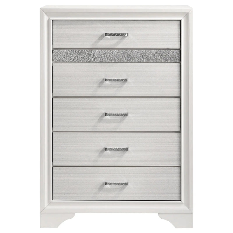 Miranda 6-drawer Bedroom Chest White by Unique Piece Furniture
