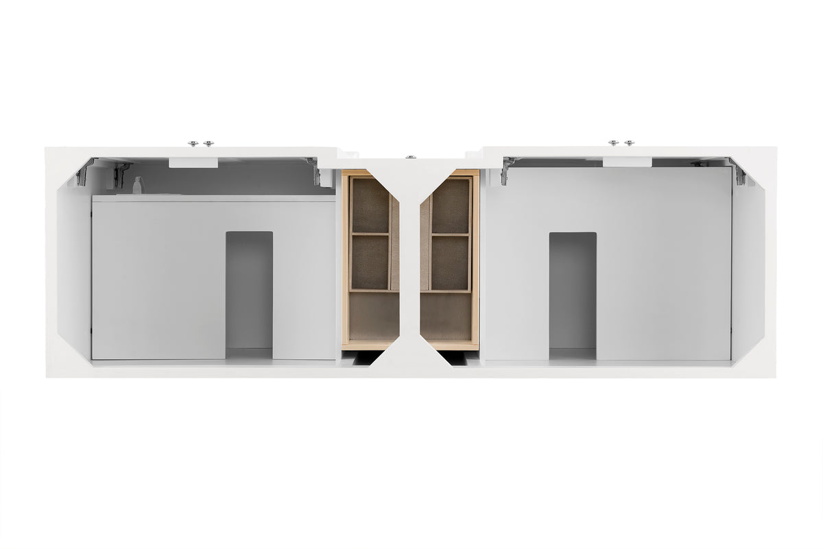 James Martin De Soto 72" Double Bathroom Vanity, Bright White, view 10