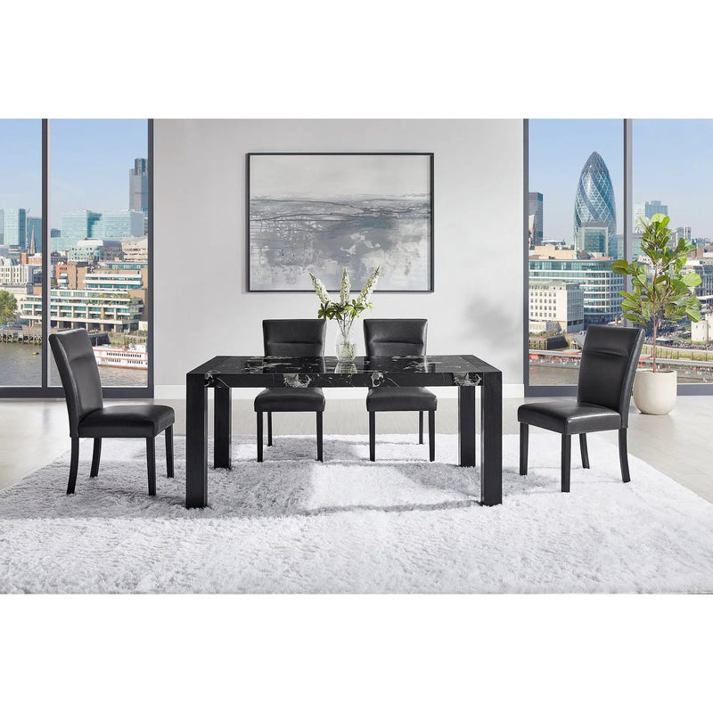Dahiris - Dining Table - Black by Unique Piece Furniture