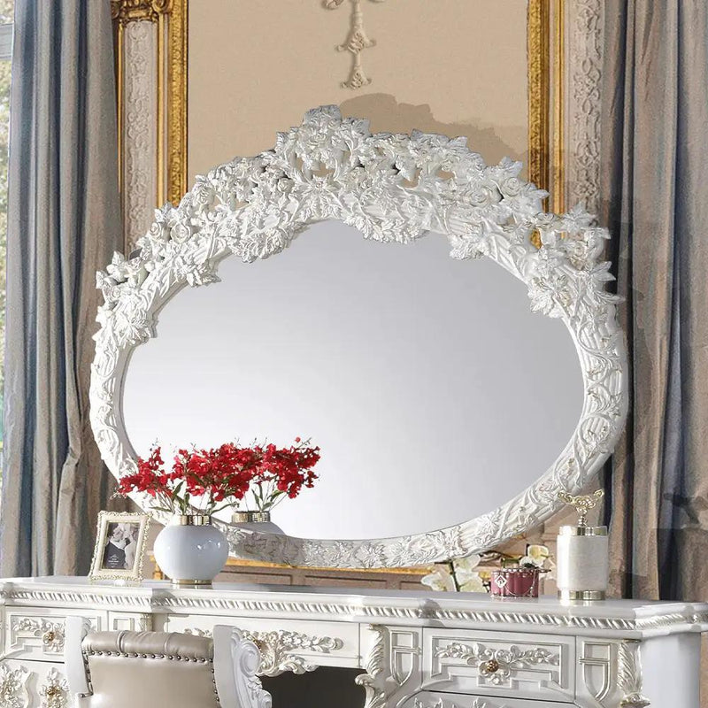 Vanaheim - 58" Mirror - Antique White by Unique Piece Furniture