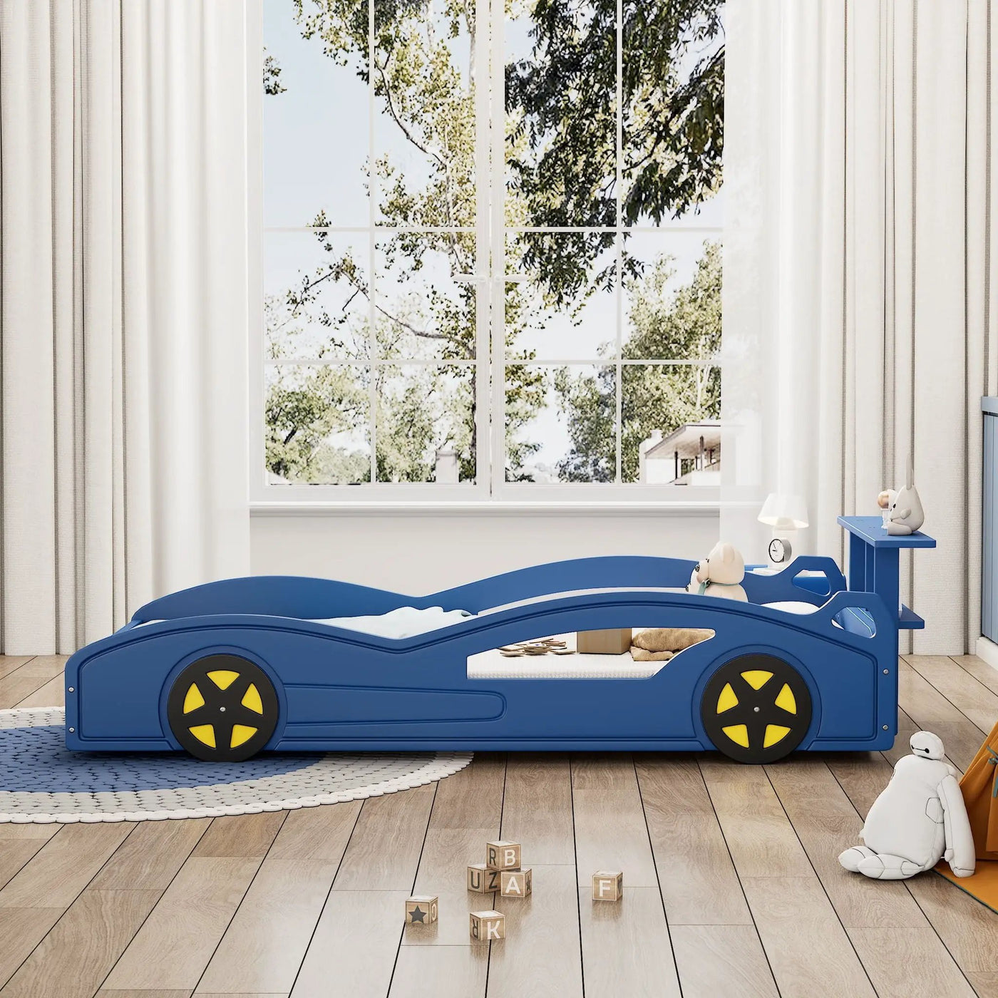 Race Car Platform Bed & Wheels by HouseOfZazla