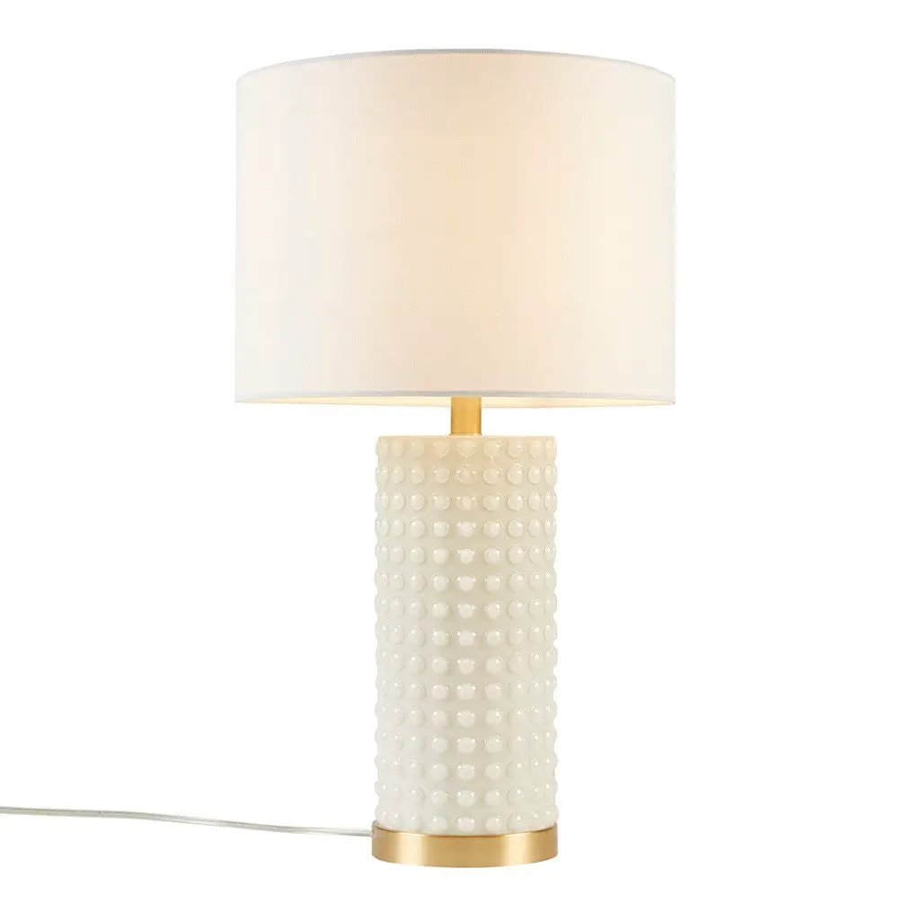 Textured Dot Table Lamp by HouseOfZazla
