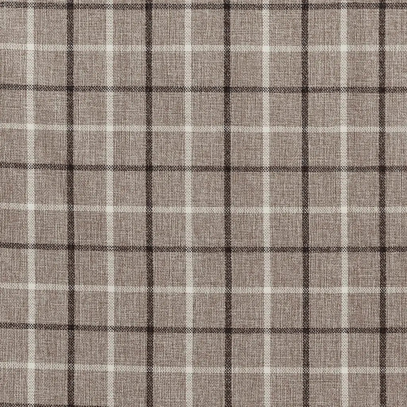 Plaid Rod Pocket and Back Tab Curtain Panel with Fleece Lining by HouseOfZazla