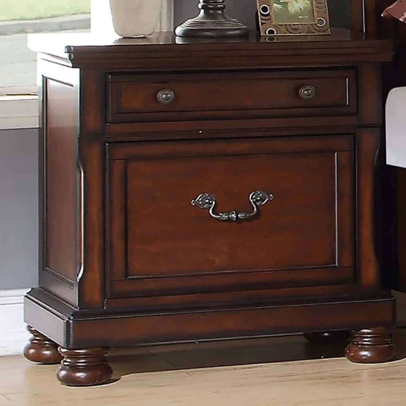 3 Piece Bedroom Set, Bed With 2 Nightstands by HouseOfZazla