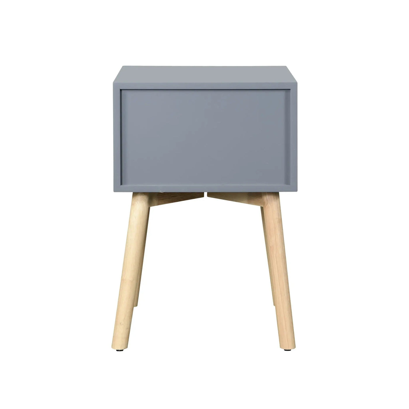 Side Table With 2 Drawer, Mid-Century Modern Storage Cabinet For Bedroom by Unique Piece Furniture