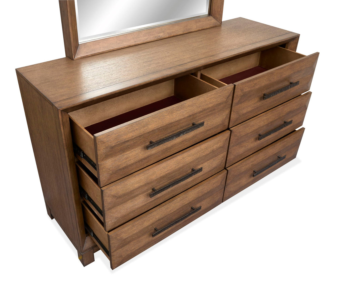 Callisto - Double Drawer Dresser, photo 6 of 10