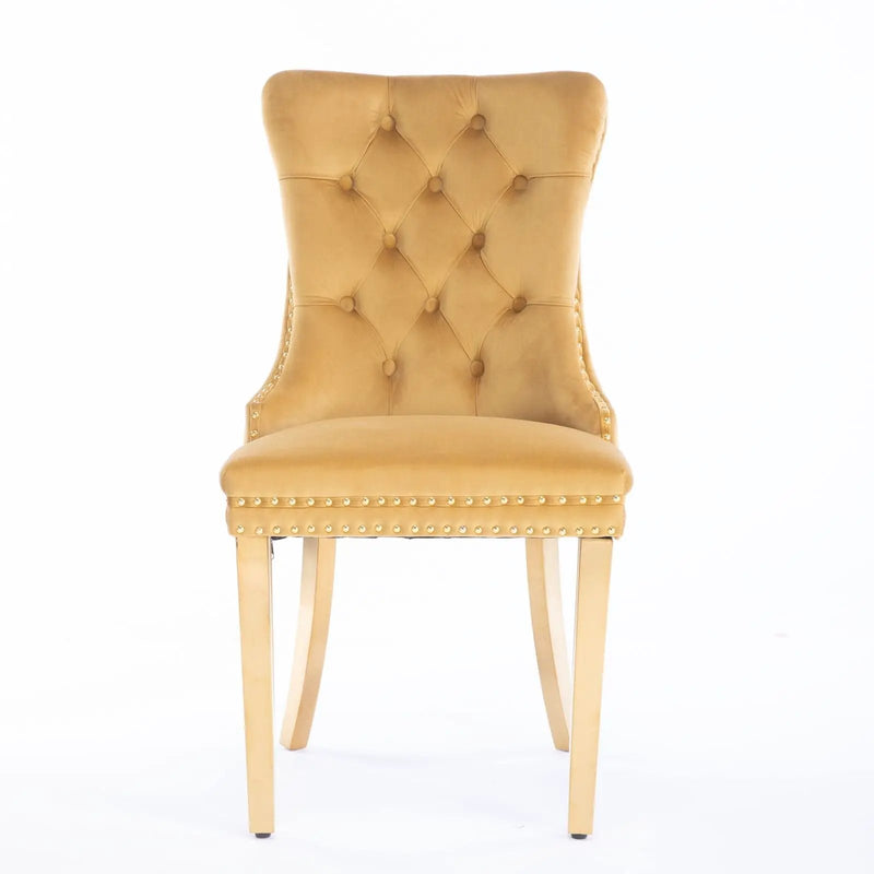 Nikki - Modern, High-End Tufted Dining Chair (Set of 2) by Unique Piece Furniture