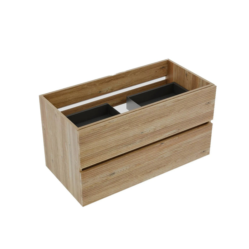 Grace 36" Rough Oak Bathroom Vanity by HouseOfZazla