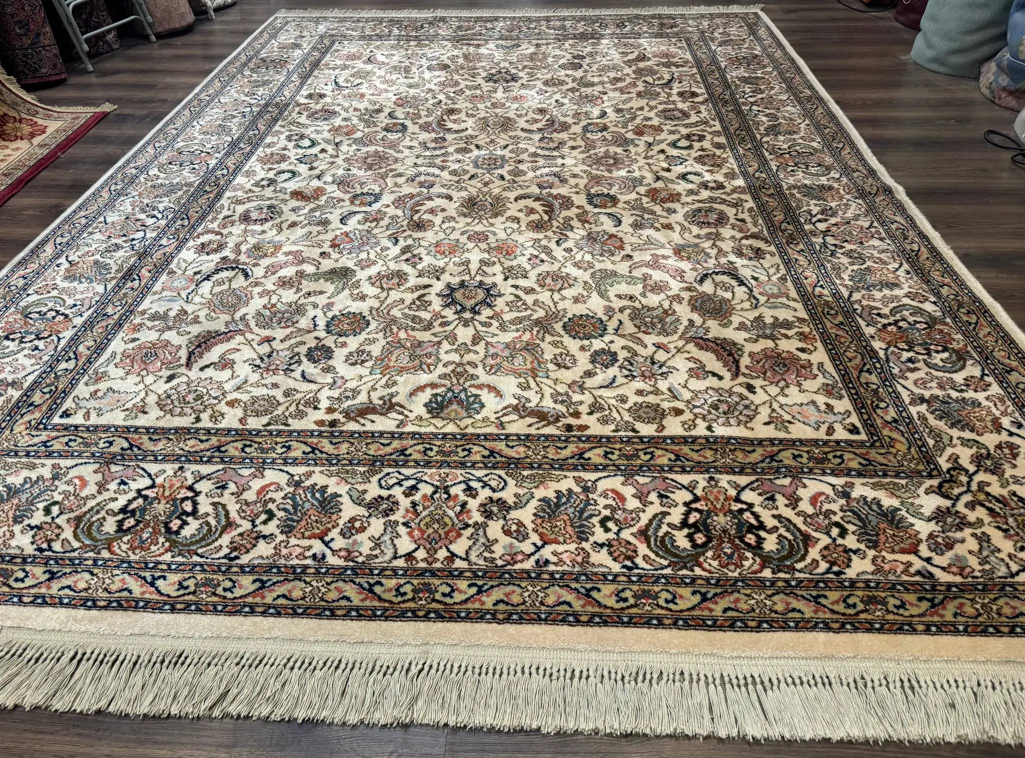 8.8 x 12 Karastan Tabriz Rug #738 Wool Vintage Discontinued Original 700 Series by Jewel Rugs
