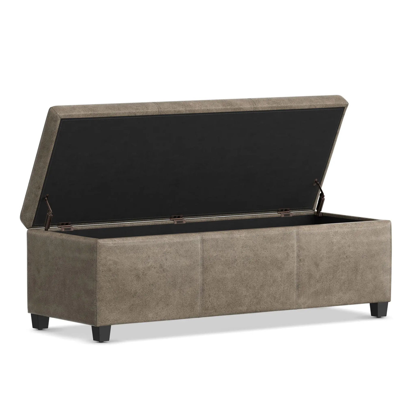 Avalon - Contemporary Storage Ottoman Bench by HouseOfZazla