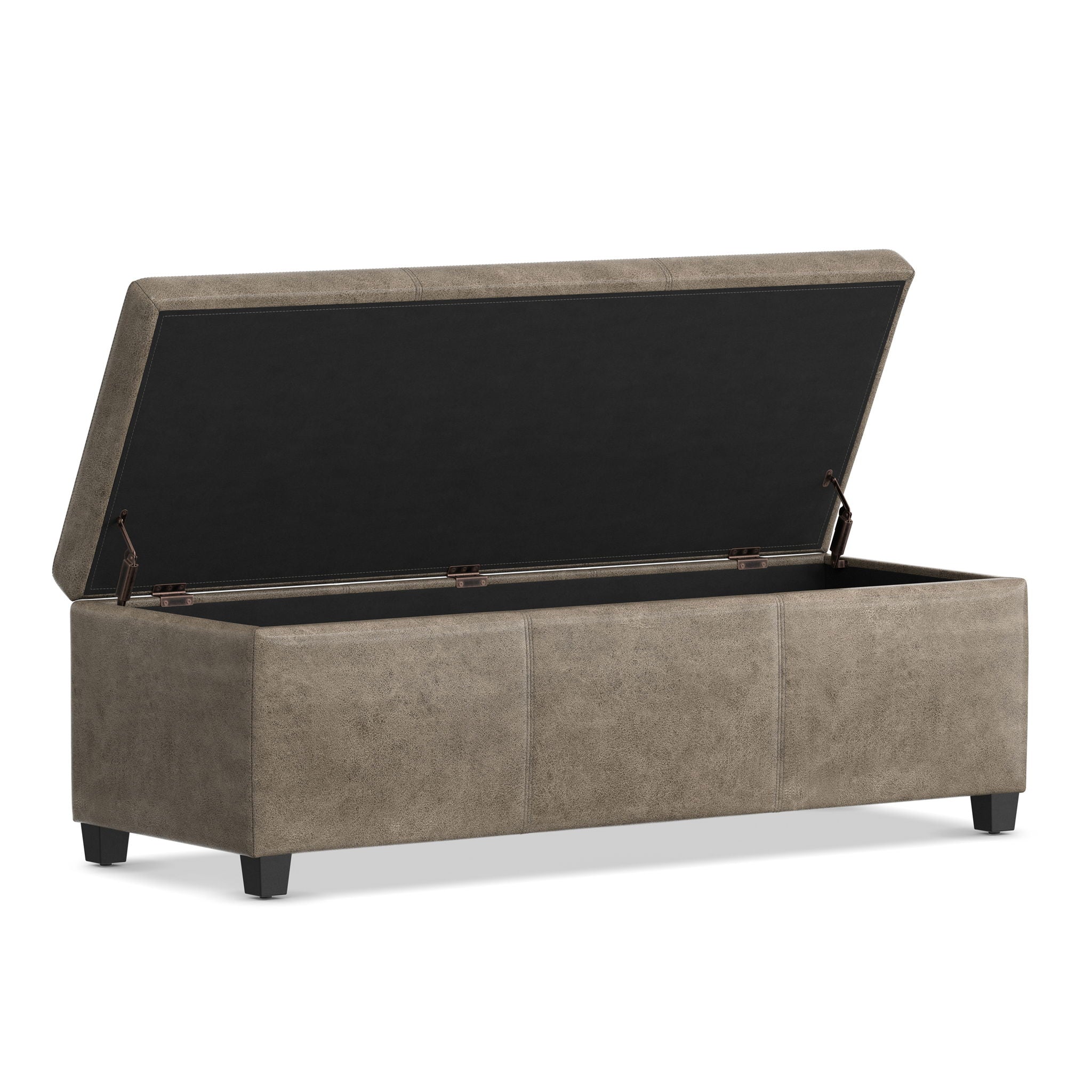 Avalon - Contemporary Storage Ottoman Bench by HouseOfZazla