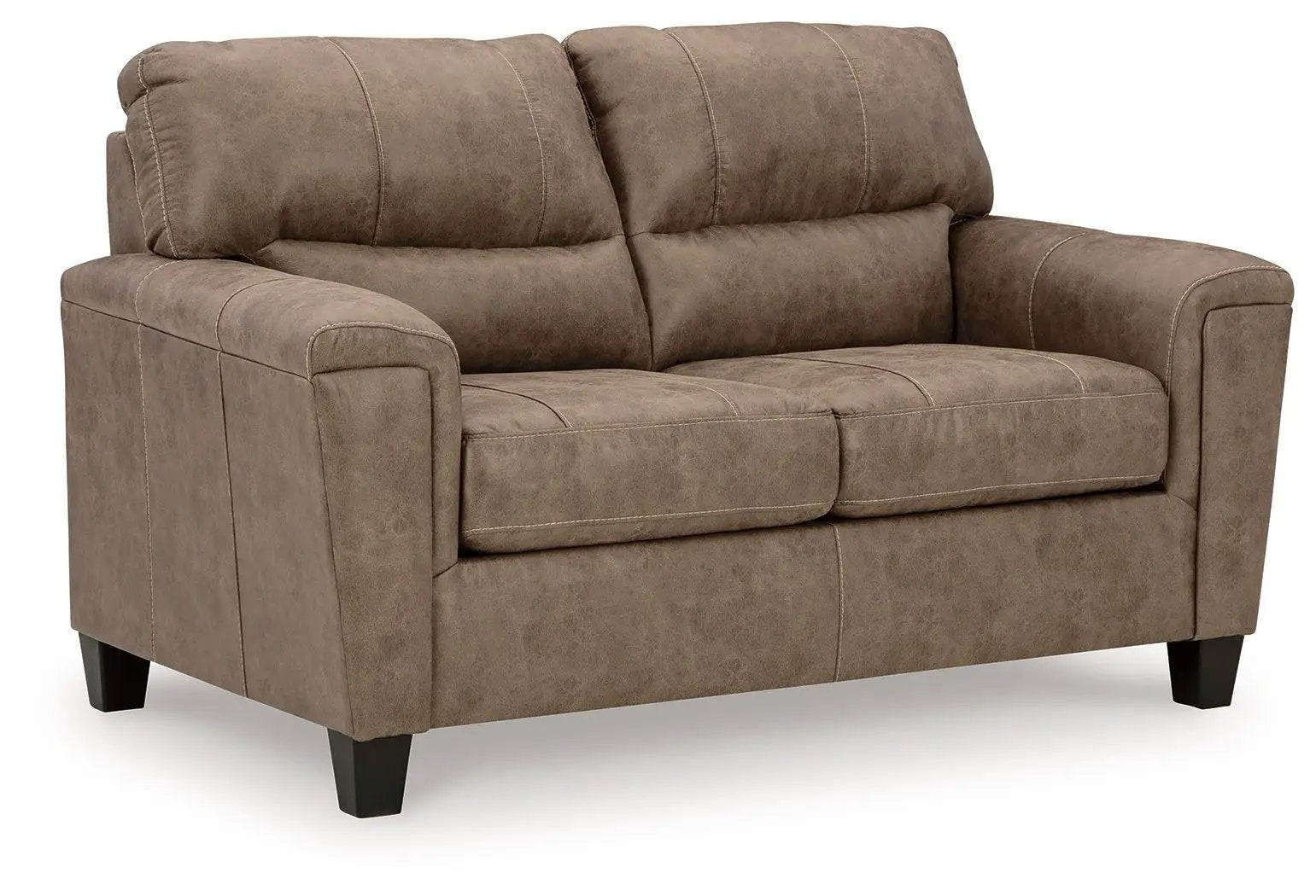 Navi - 3 Pc. - Sofa, Loveseat, Rocker Recliner - Fossil by Unique Piece Furniture