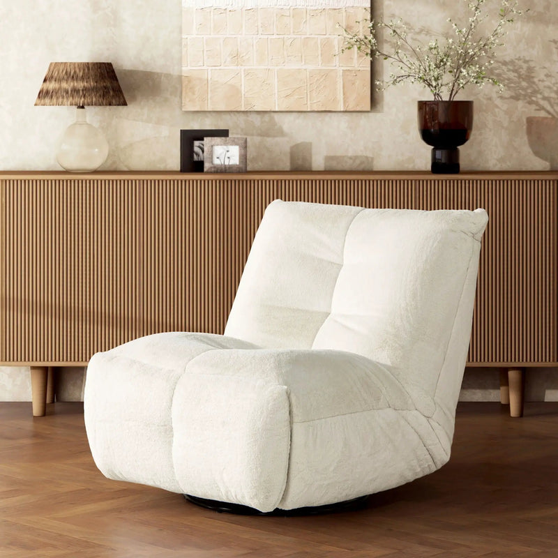 Rearden - Swivel Glider Manual Recliner Gaming Lounge Chair by Unique Piece Furniture