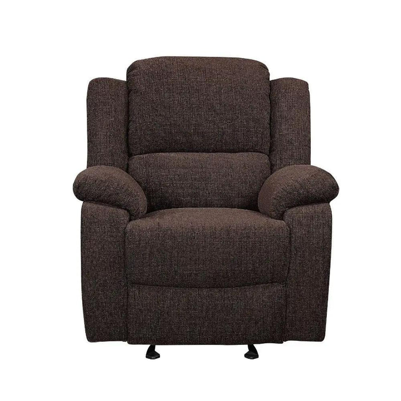 Madden - Motion Glider Recliner - Brown Chenille by Unique Piece Furniture