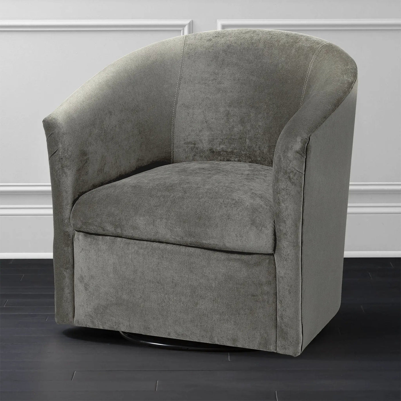 Eden - Swivel Chair With Upholstery And Hardwood Frame by HouseOfZazla