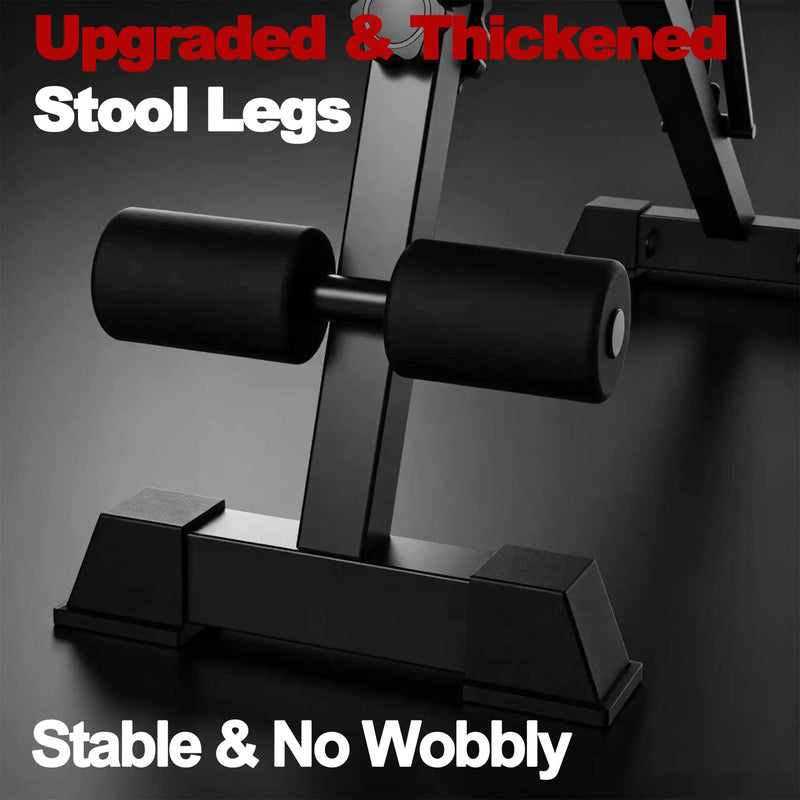 Multi-Functional Weight Bench with Pulley System and Adjustable Backrest by HouseOfZazla