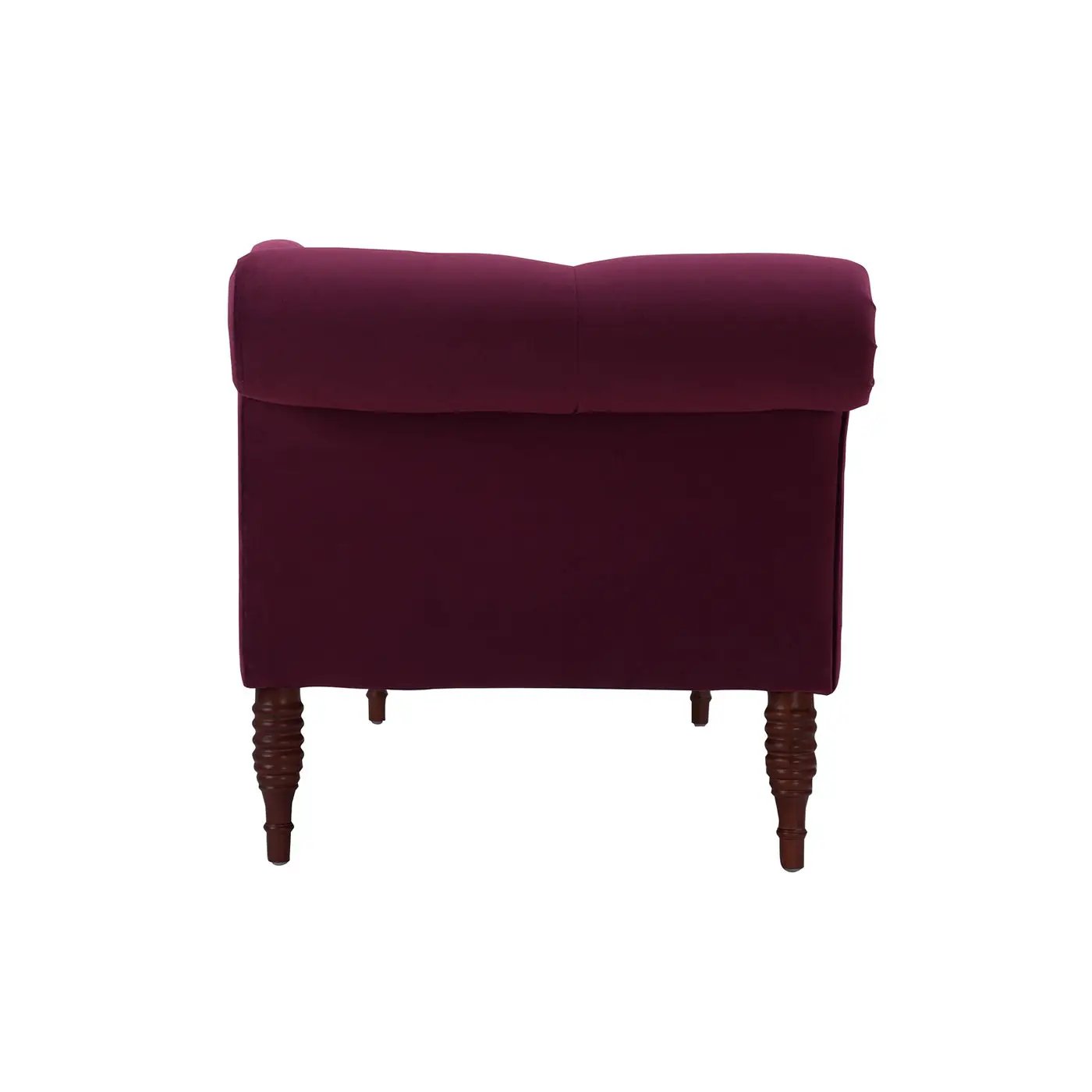 Samuel - Tufted Roll Arm Chaise Lounge by HouseOfZazla