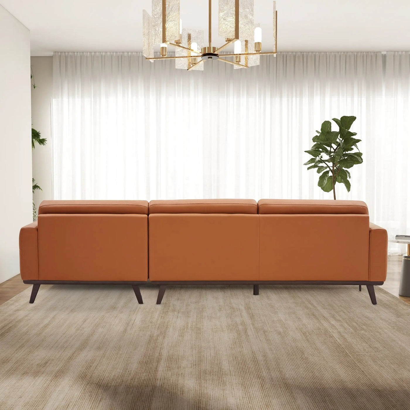 Ella - L-Shaped Sectional Couch by Unique Piece Furniture