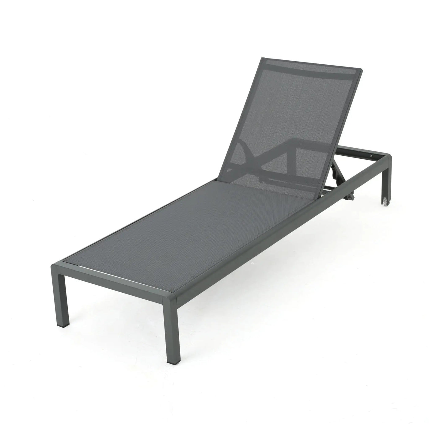 Outdoor Patio Chaise Lounge with 5 Reclining Positions by HouseOfZazla