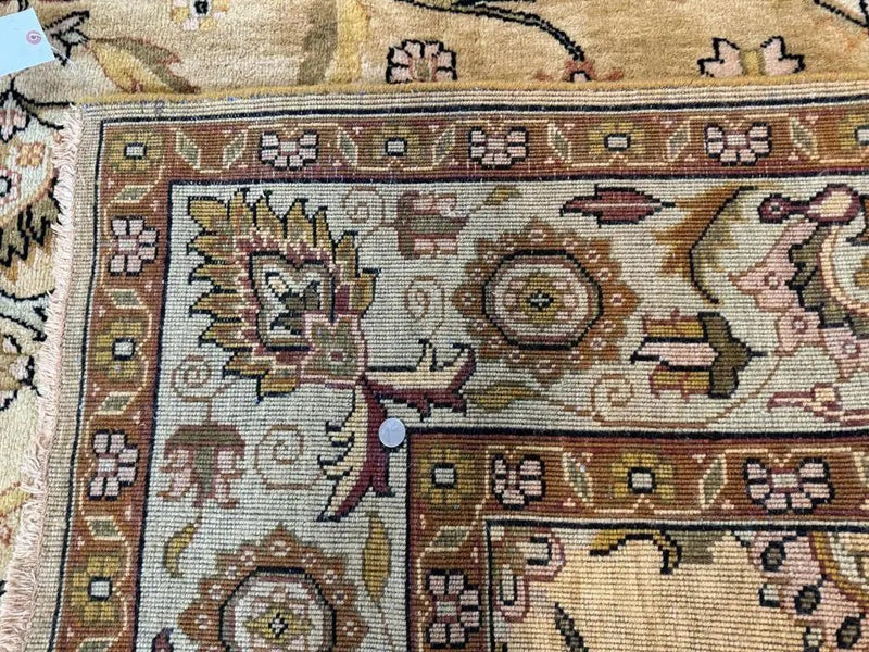 Turkish Oushak Rug 8x10, Vintage Wool Carpet by Jewel Rugs