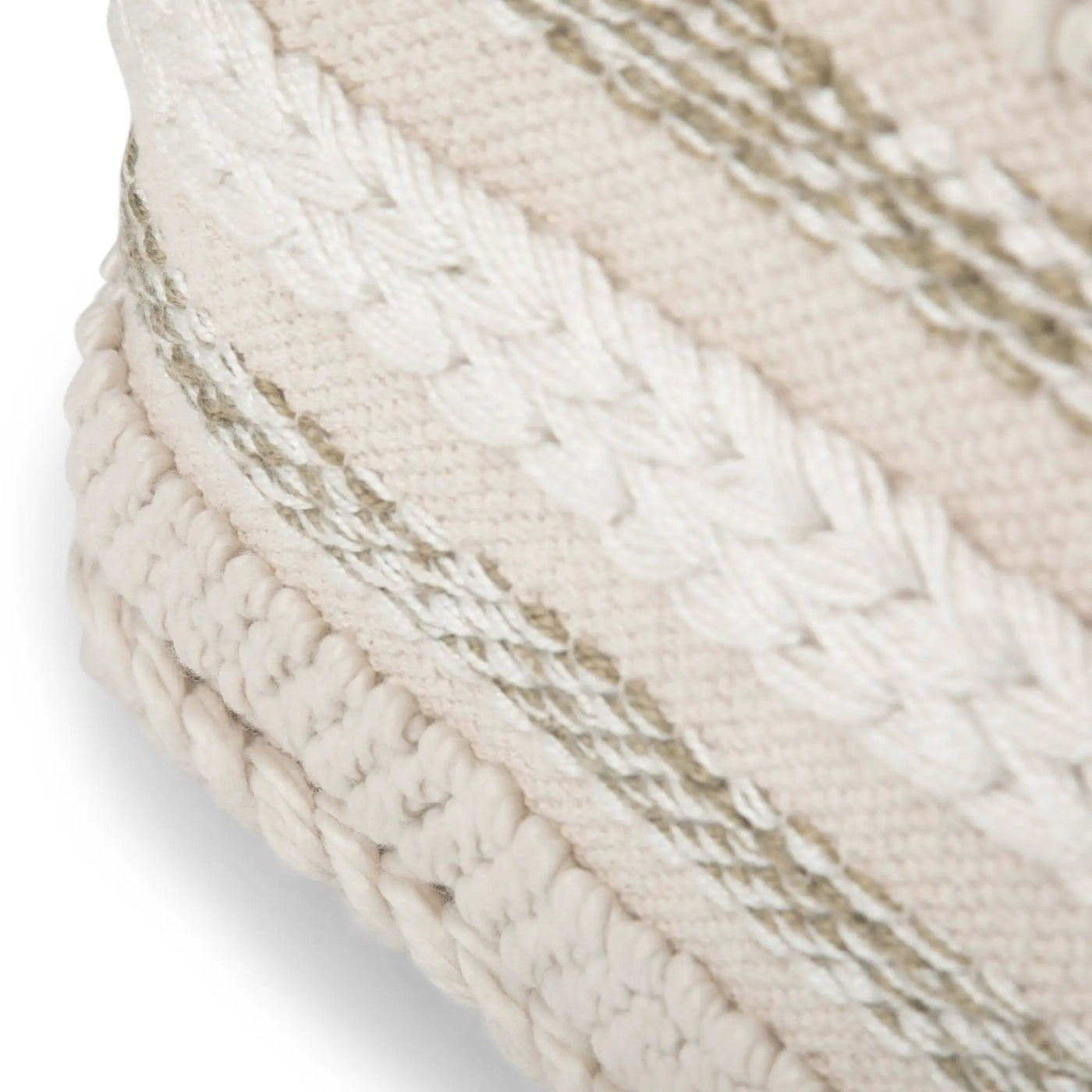 Sommer - Handcrafted Square Pouf by HouseOfZazla