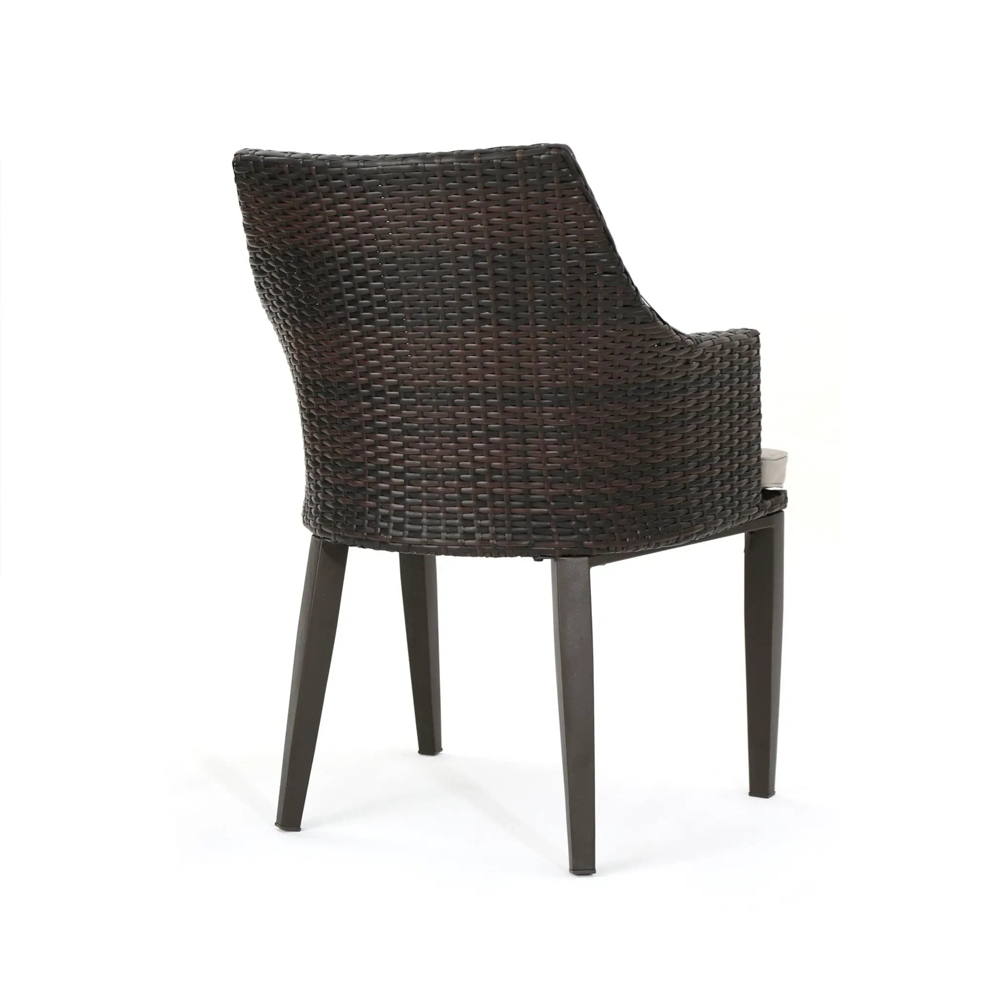 Hillhurst Outdoor Chair Set of 2 with Weather Resistant Cushions by HouseOfZazla