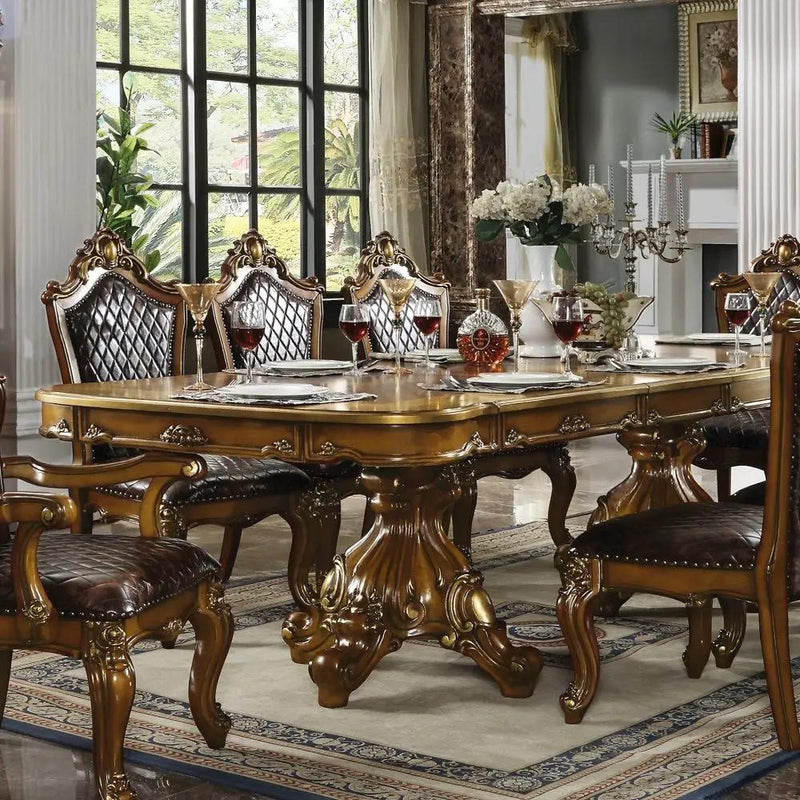 Picardy - Dining Table - Honey Oak by Unique Piece Furniture