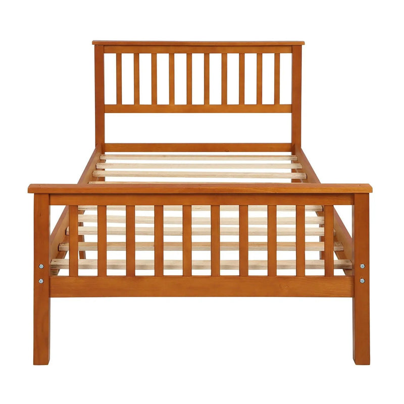 Platform Bed With Headboard And Footboard by HouseOfZazla