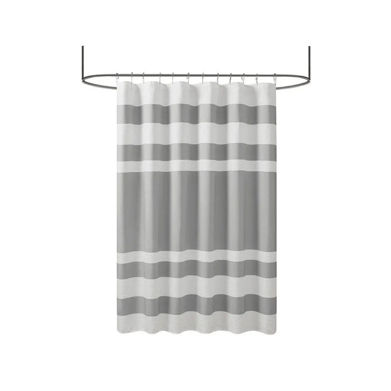 Shower Curtain with 3M Treatment Grey 72x72" by HouseOfZazla
