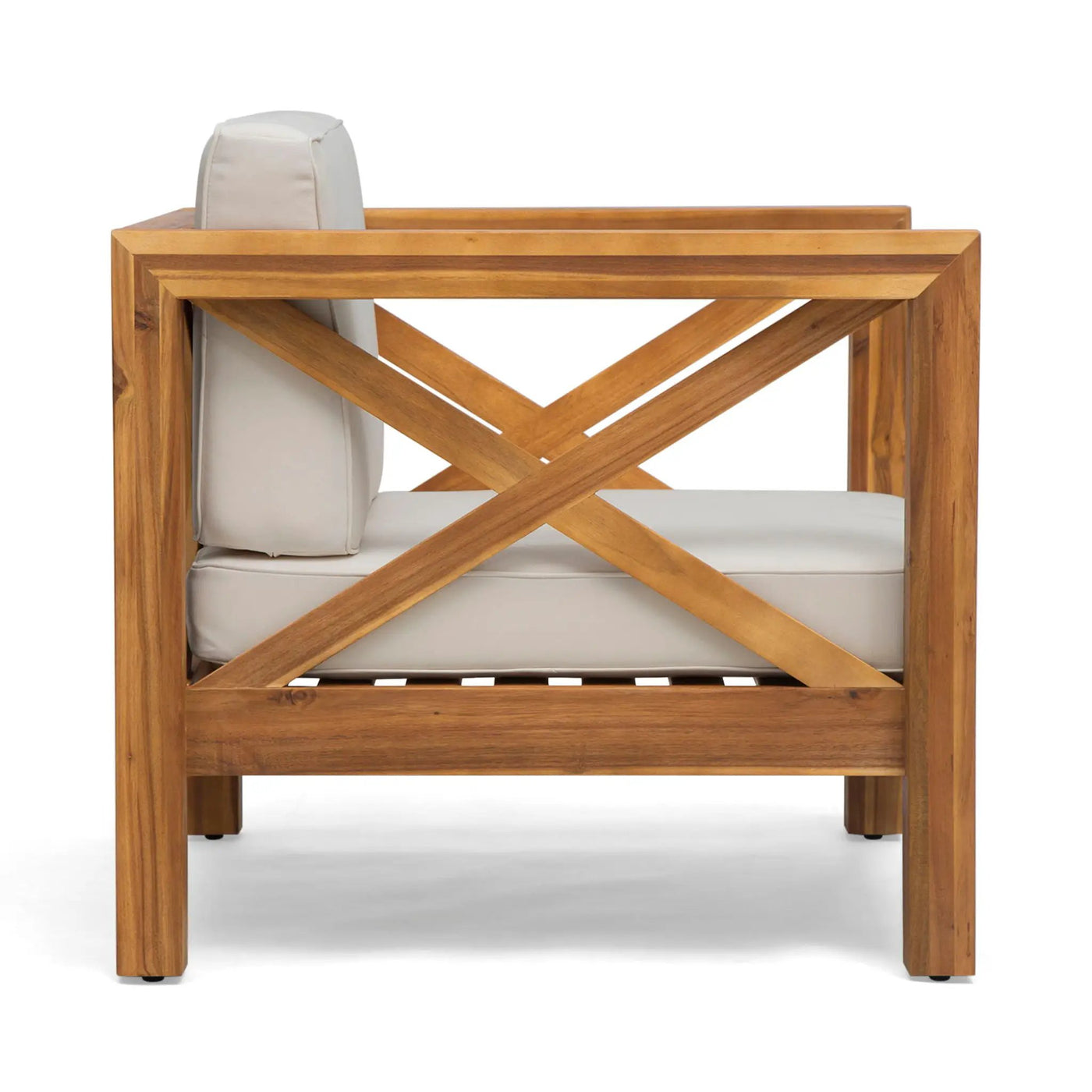 Brava Mid-Century Modern Club Chair with Water Resistant Cushions by HouseOfZazla