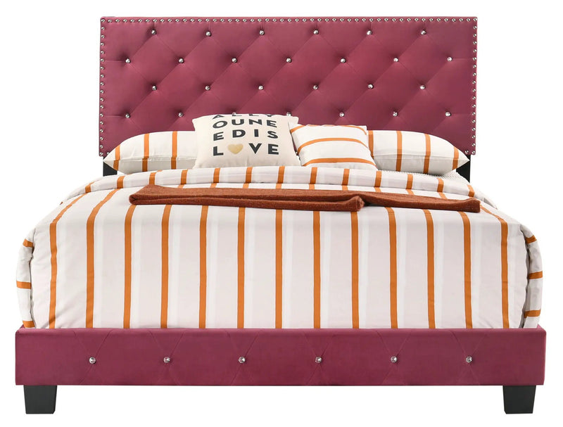 Luxurious Upholstered Bed by Unique Piece Furniture