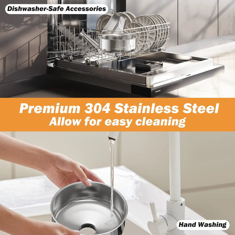 450W Electric Tomato Strainer Commercial Grade Food Mill Stainless Steel Sauce Maker by DirectDeals