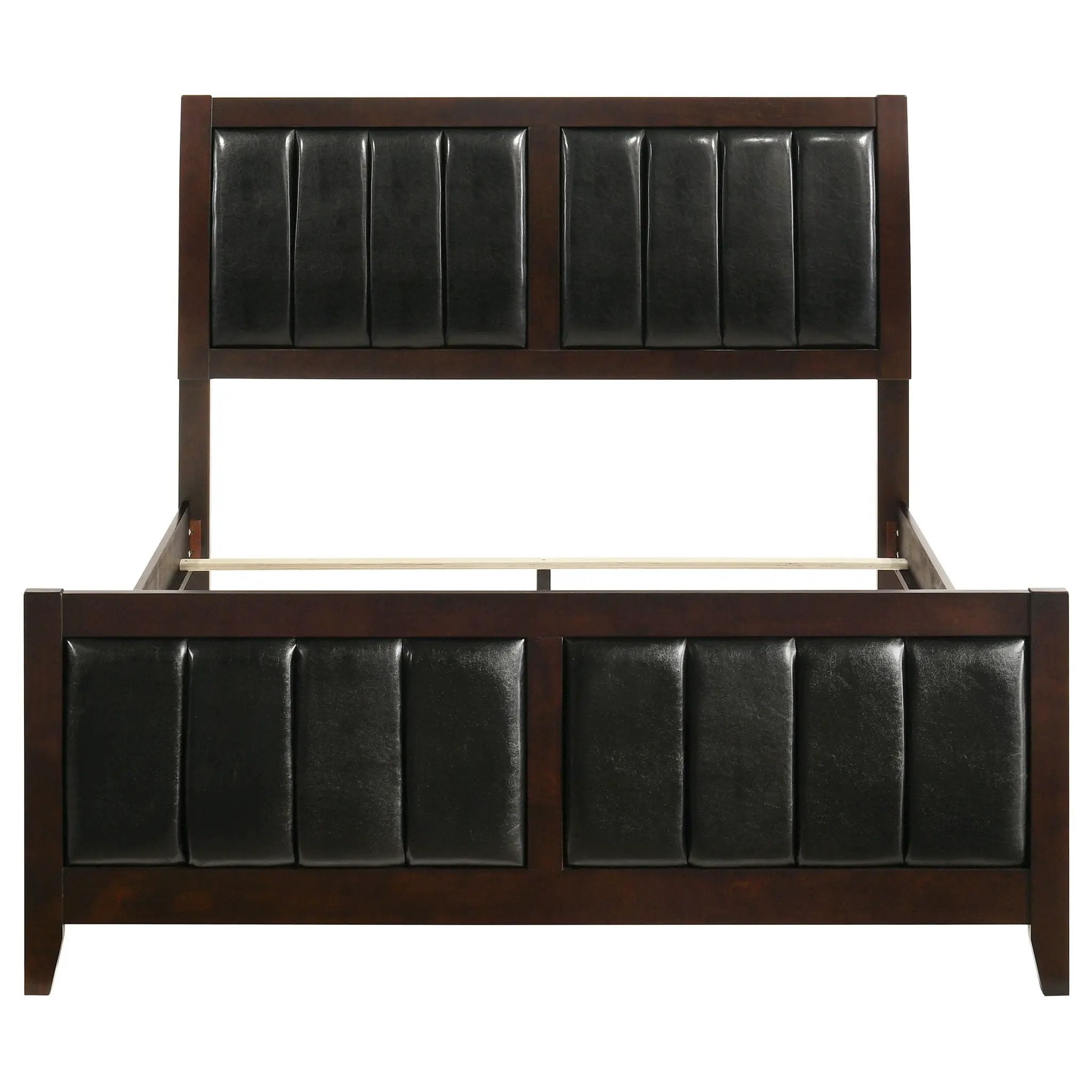 Carlton Wood Queen Panel Bed Cappuccino by Unique Piece Furniture