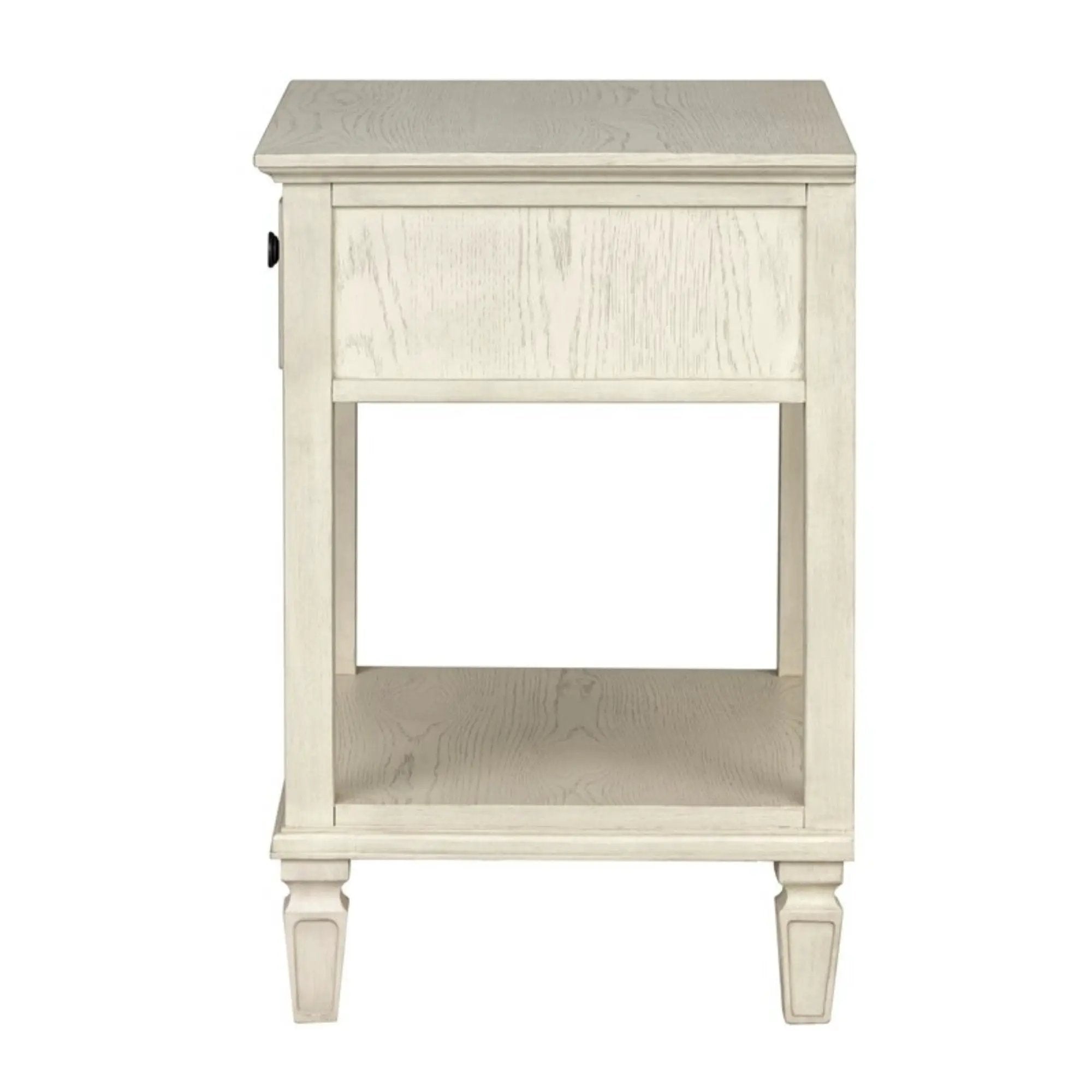 Victoria - Bedside Table With Drawer And Shelf by HouseOfZazla