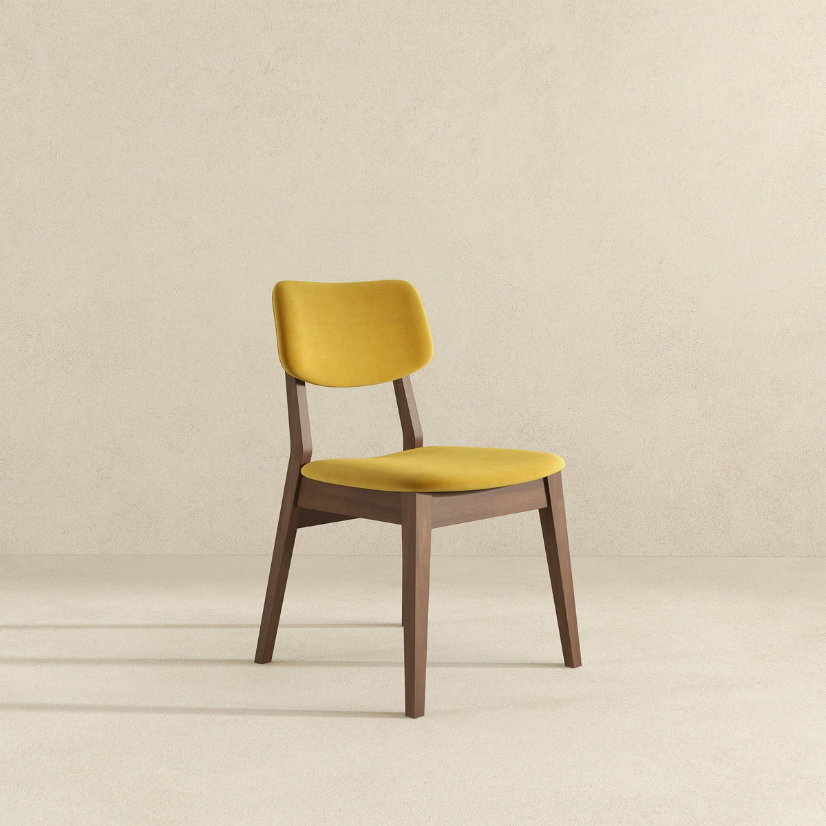 Solid Back Side Chair Set with Mid-Century Modern Design - Multiple Colors, photo 18 of 40