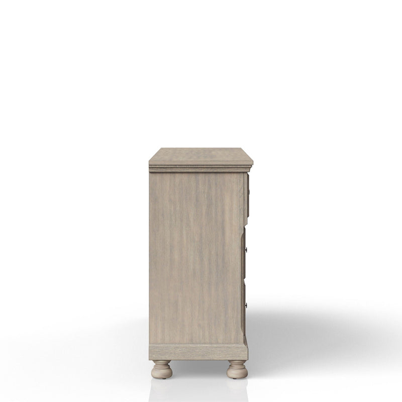 Seven Drawer Dresser with Spacious Storage - Antique Gray, photo 4 of 5