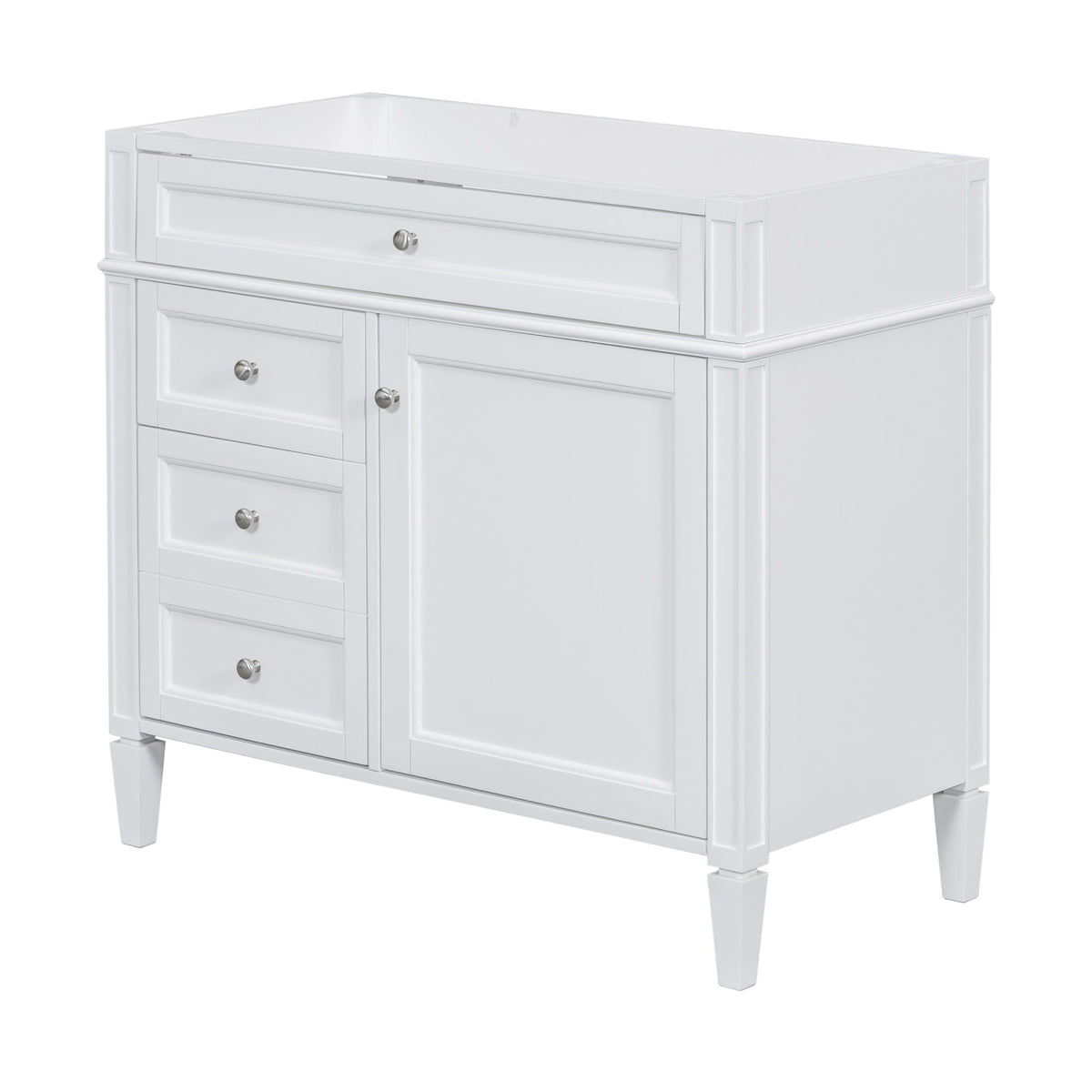 Bathroom Vanity with 2 Drawers and Tip-Out Storage - Multiple Colors, photo 21 of 40