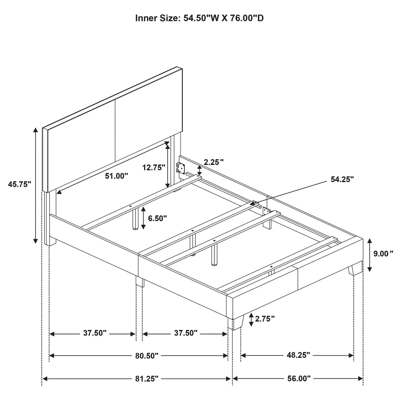 Efram - Panel Bed by HouseOfZazla